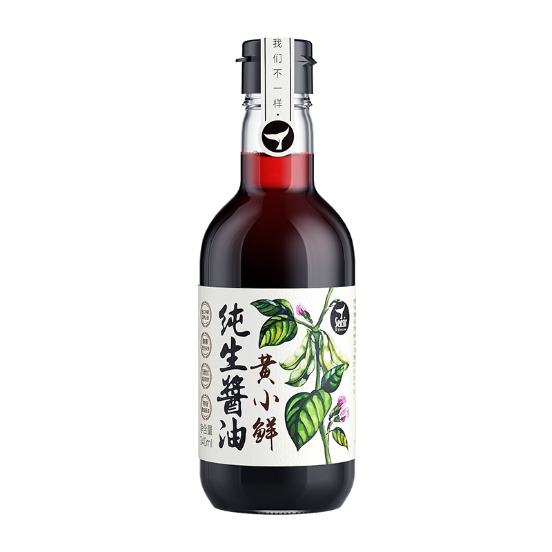 食圣黃小鮮純生醬油