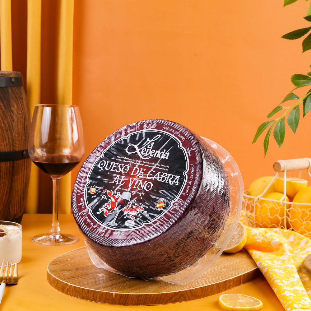傳奇紅葡萄酒風味羊乳干酪