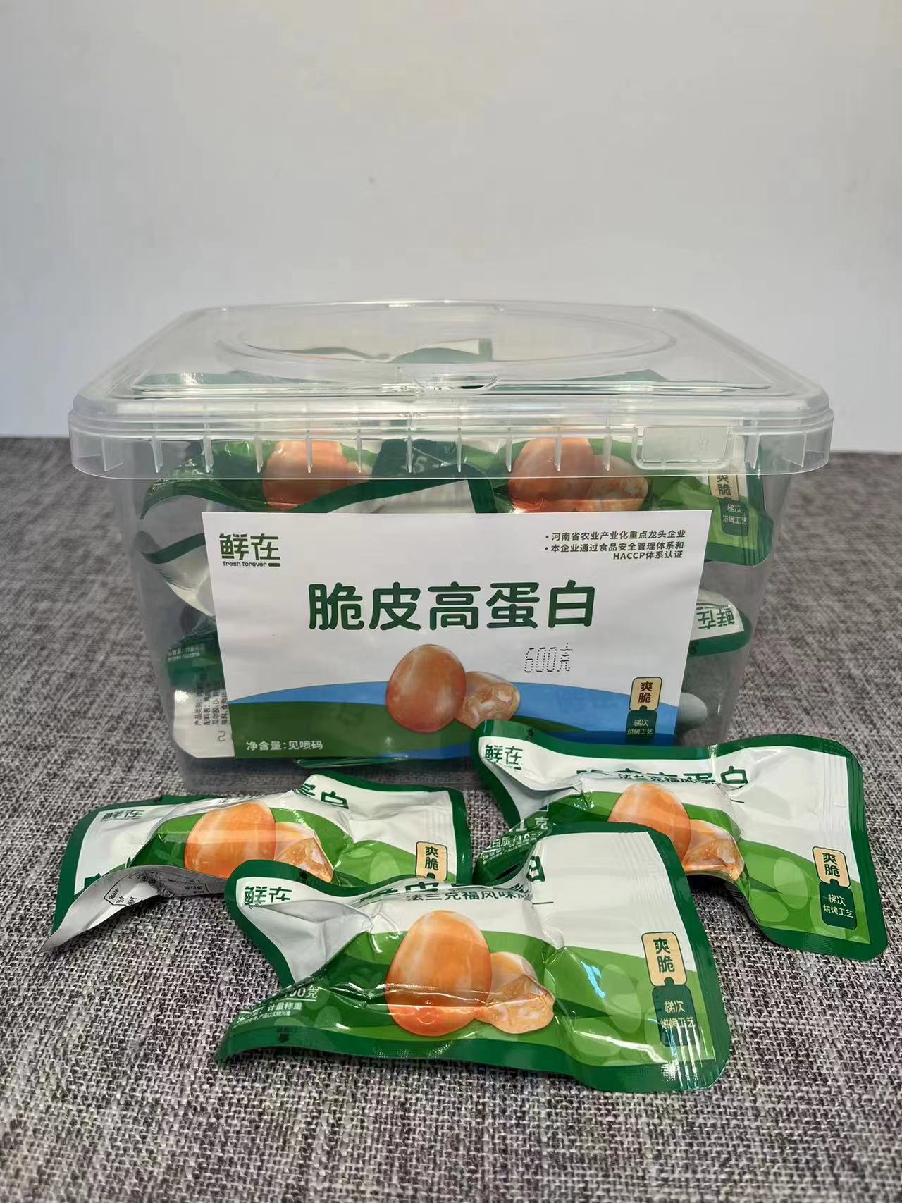 鮮在脆皮高蛋白法蘭克福風(fēng)味腸