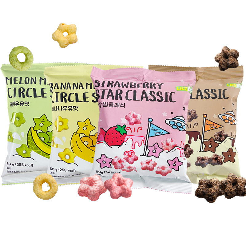 淶可五角星甜甜圈多種口味