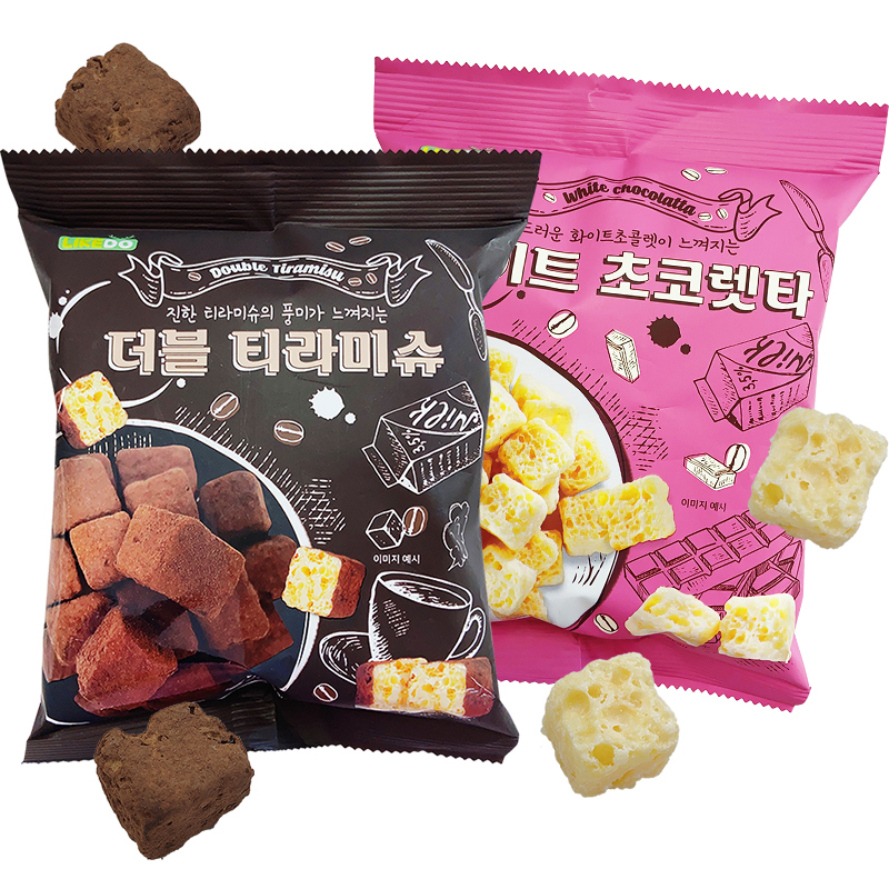 淶可提拉米蘇味白巧克力味小方塊