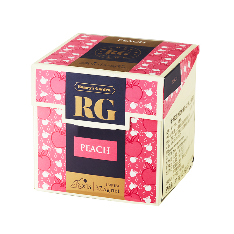 蕾米花園水蜜桃調(diào)味茶三角立體茶包