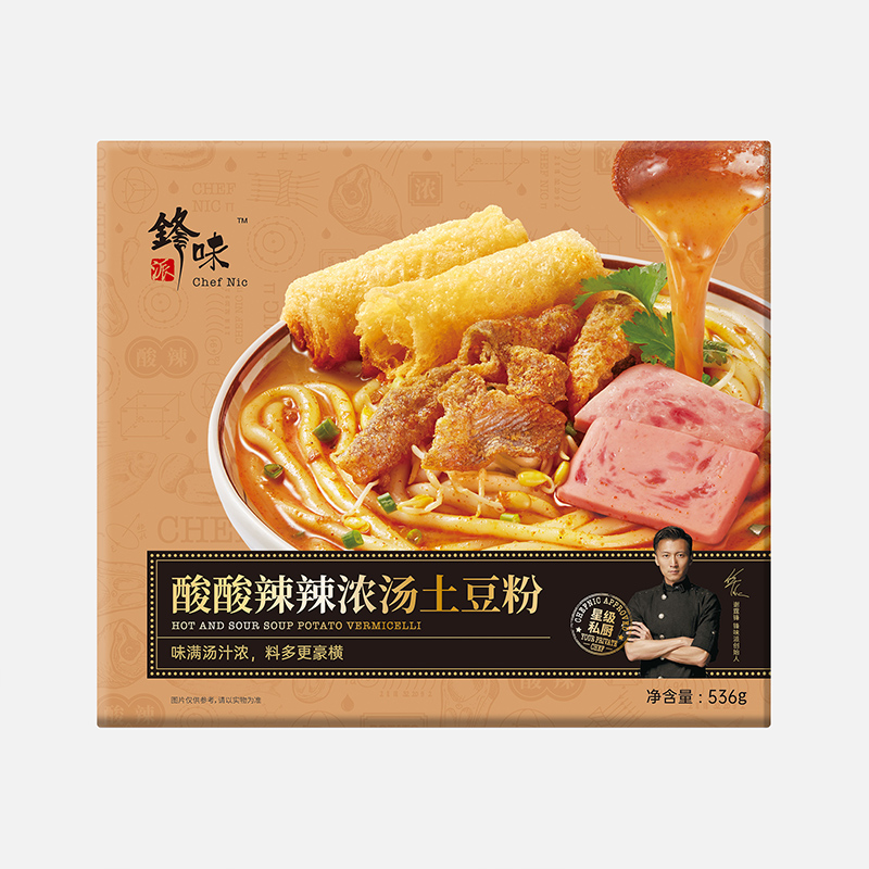 鋒味派酸酸辣辣濃湯土豆粉