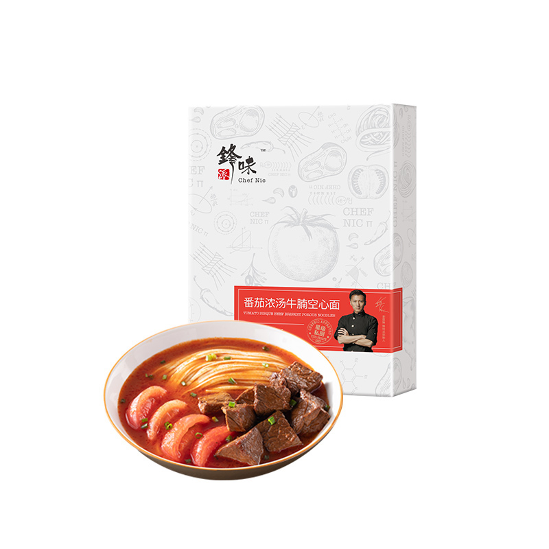 鋒味派番茄濃湯牛腩空心面