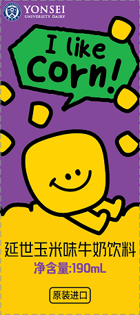 延世玉米味牛奶飲料