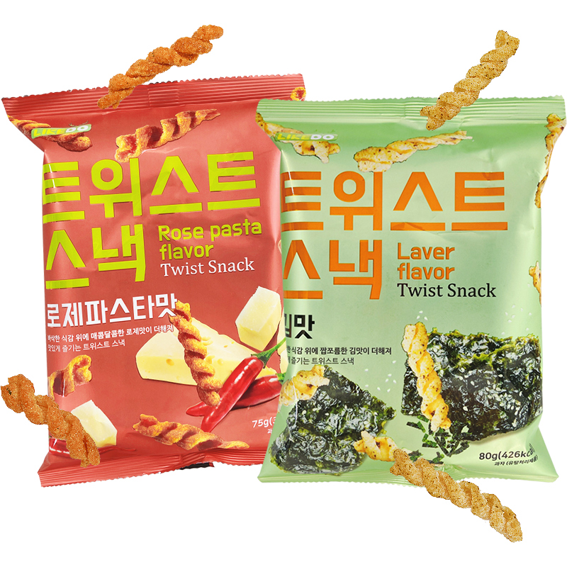 淶可香辣芝士味海苔味脆脆條