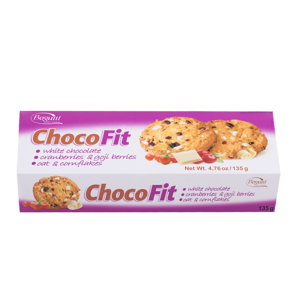 波古提枸杞蔓越莓白巧粗糧曲奇135g