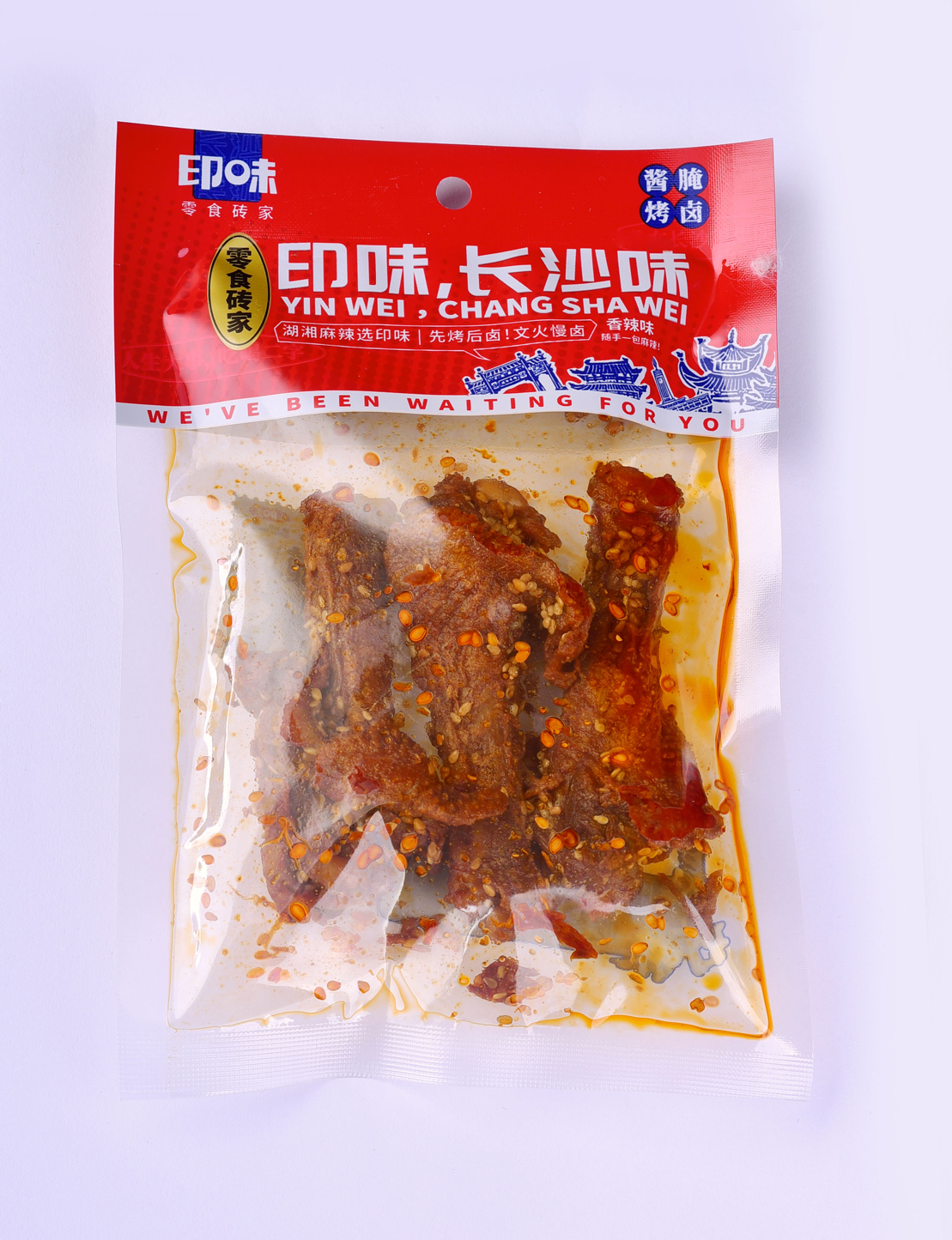 印味長沙味氮氣鎖鮮鴨翅根118克