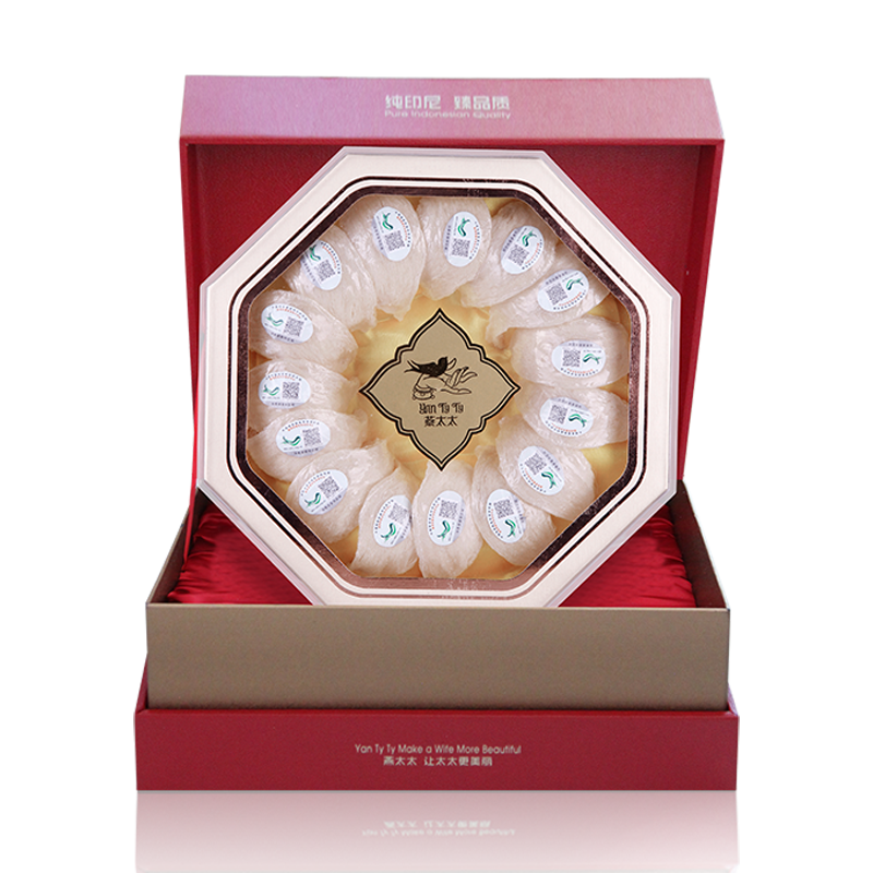 燕太太白玉白燕盏礼盒100g