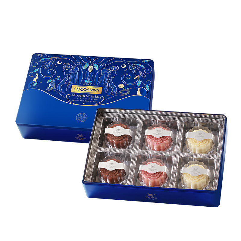 法式月餅巧克力禮盒6粒裝