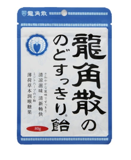 龙角散草本润喉糖果 80g