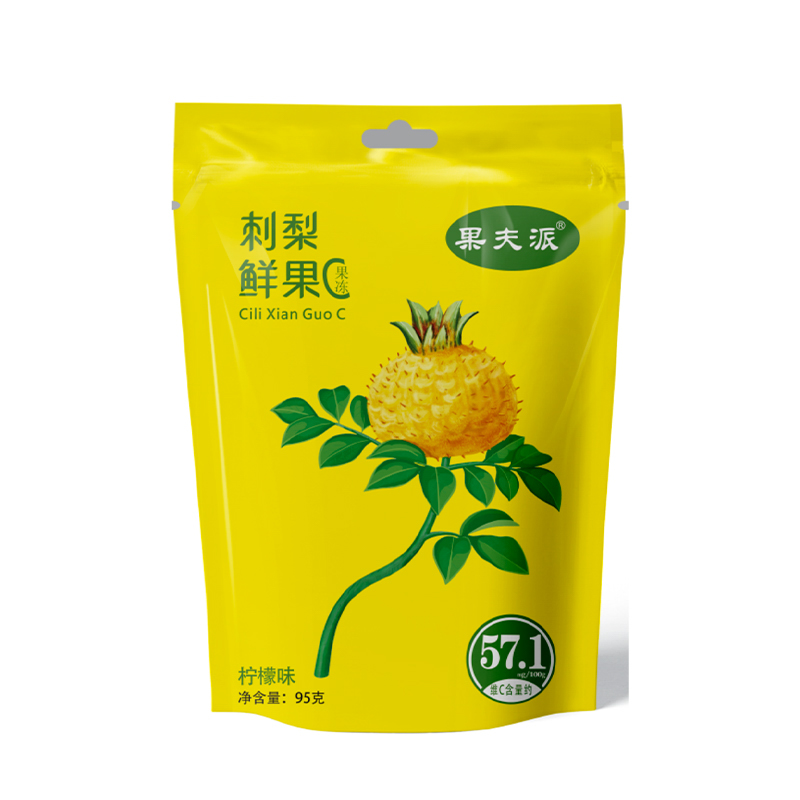 刺梨鮮果C果凍檸檬味95g