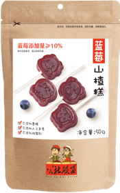 公社聯(lián)盟藍莓山楂糕50g