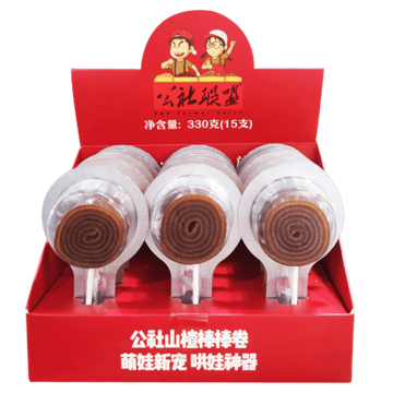 公社聯(lián)盟棒棒卷盒裝330g(15支)