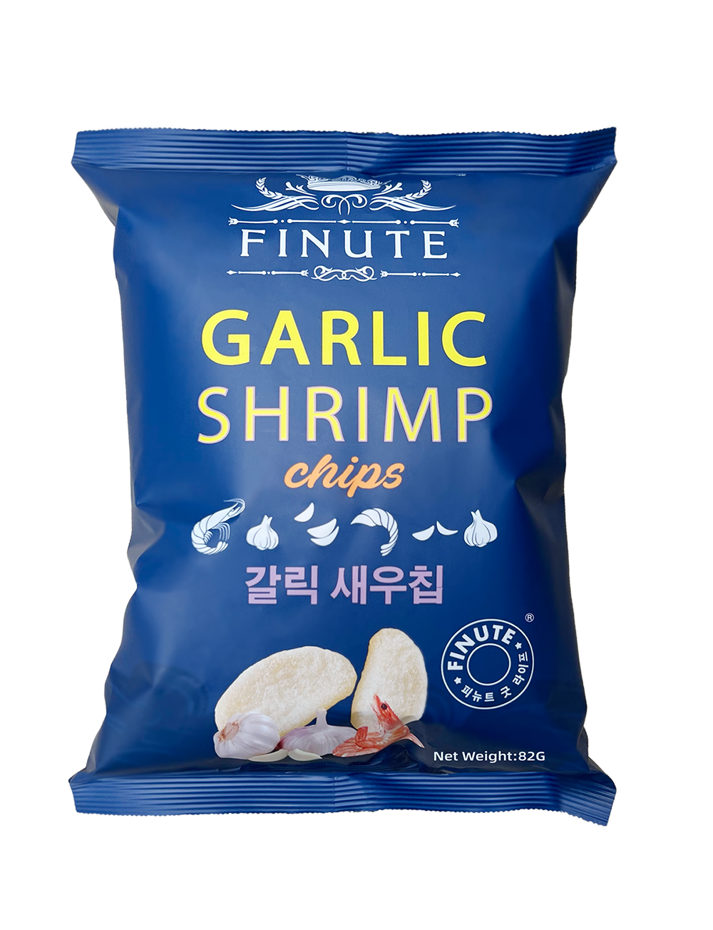 FINUTE蒜味蝦片