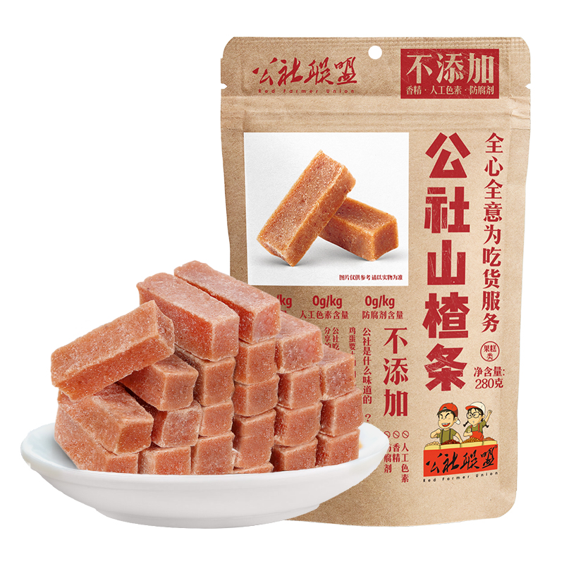 公社聯(lián)盟山楂條280g