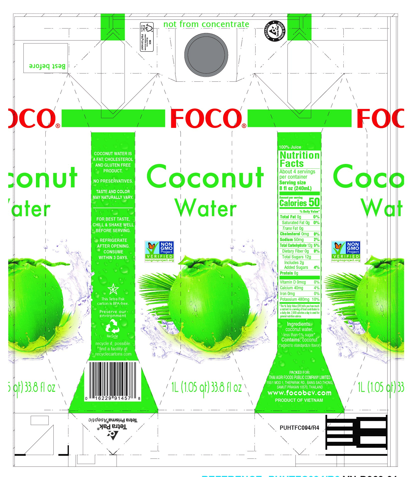 UHT COCONUT WATER