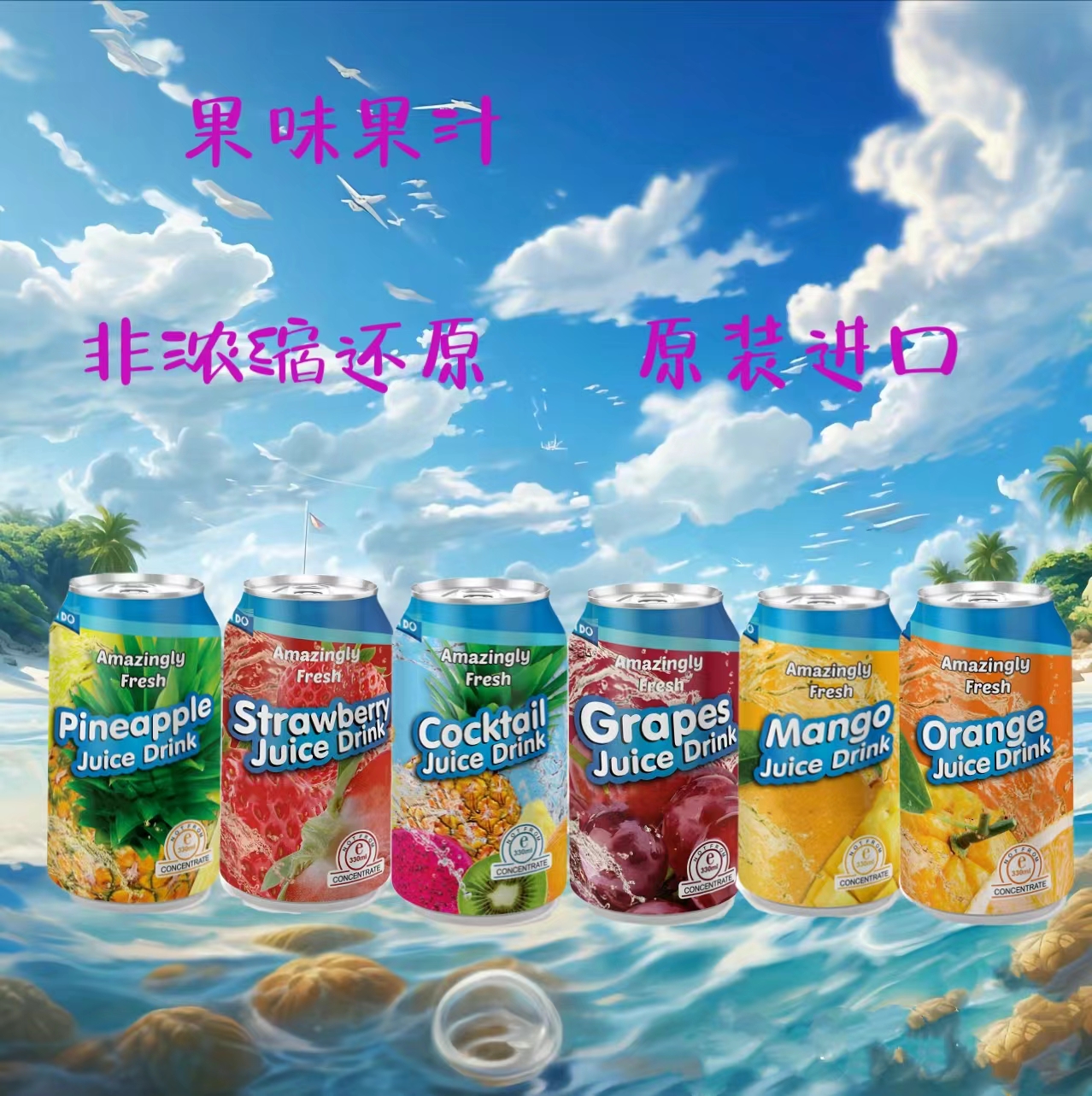 佐翊果汁飲料