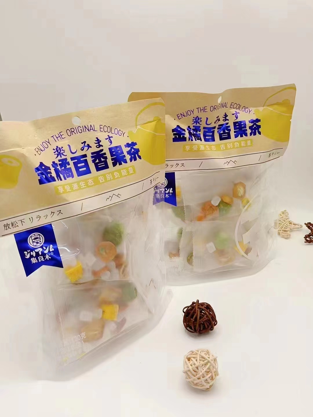 金橘百香果茶