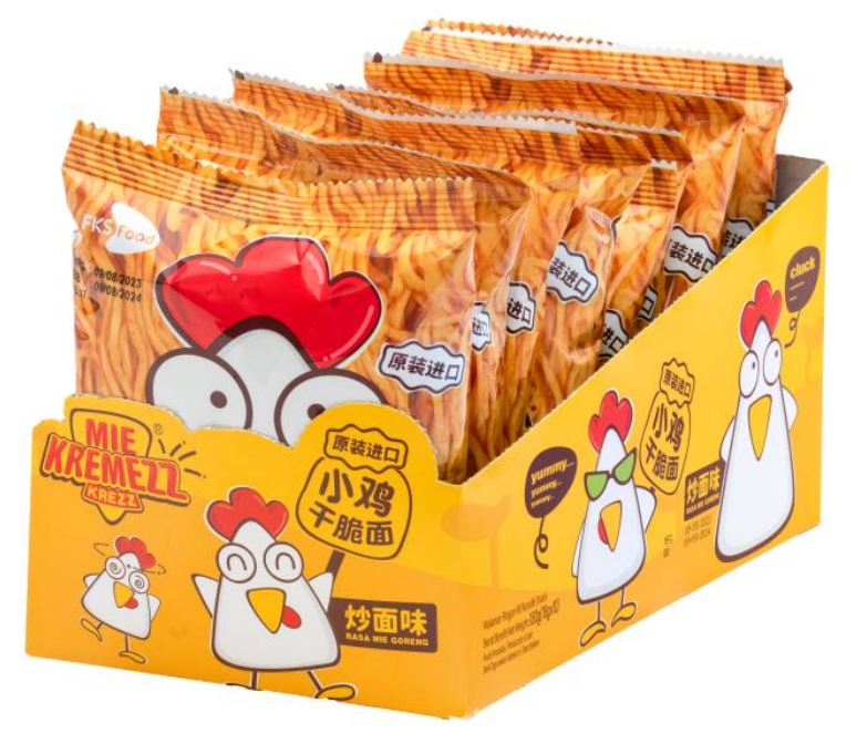 MIE KREMEZZ炒面風(fēng)味小雞干脆面18g*10