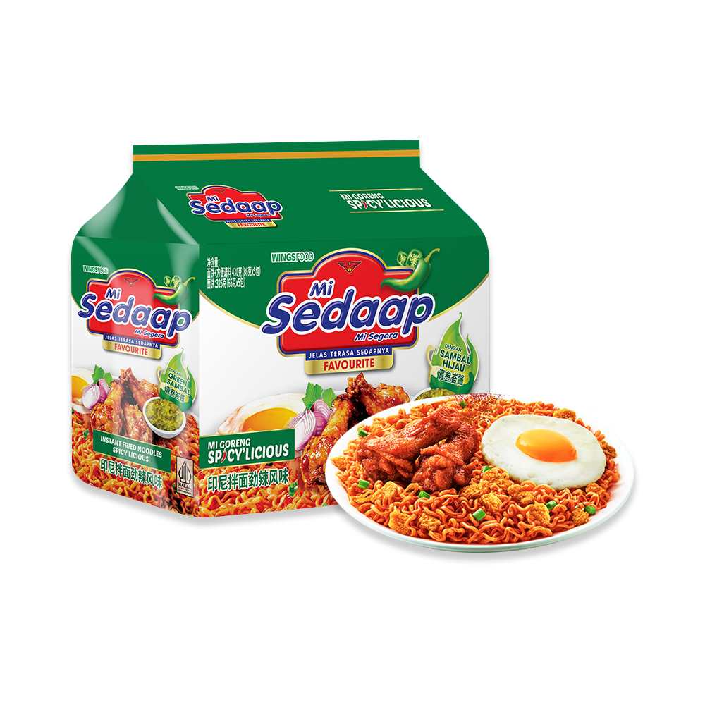 輝英喜達(dá)?印尼拌面勁辣風(fēng)味 (方便面)