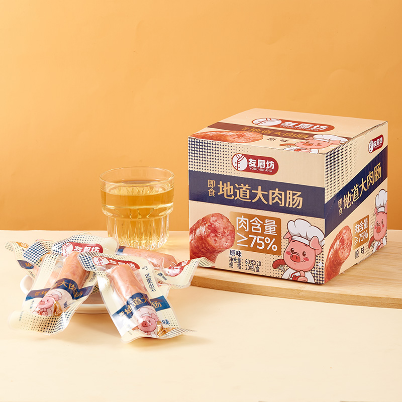 友廚坊地道大肉腸60g原味