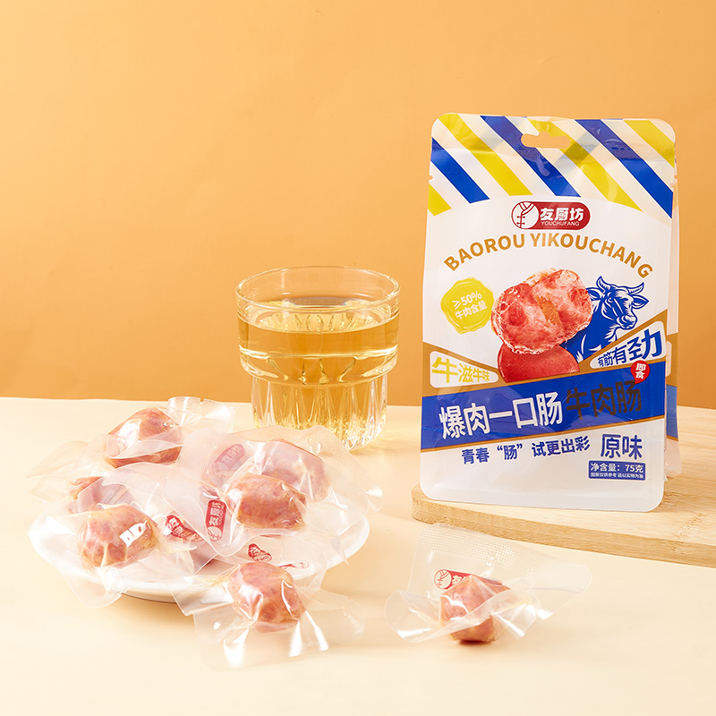 爆肉一口腸牛肉腸-原味