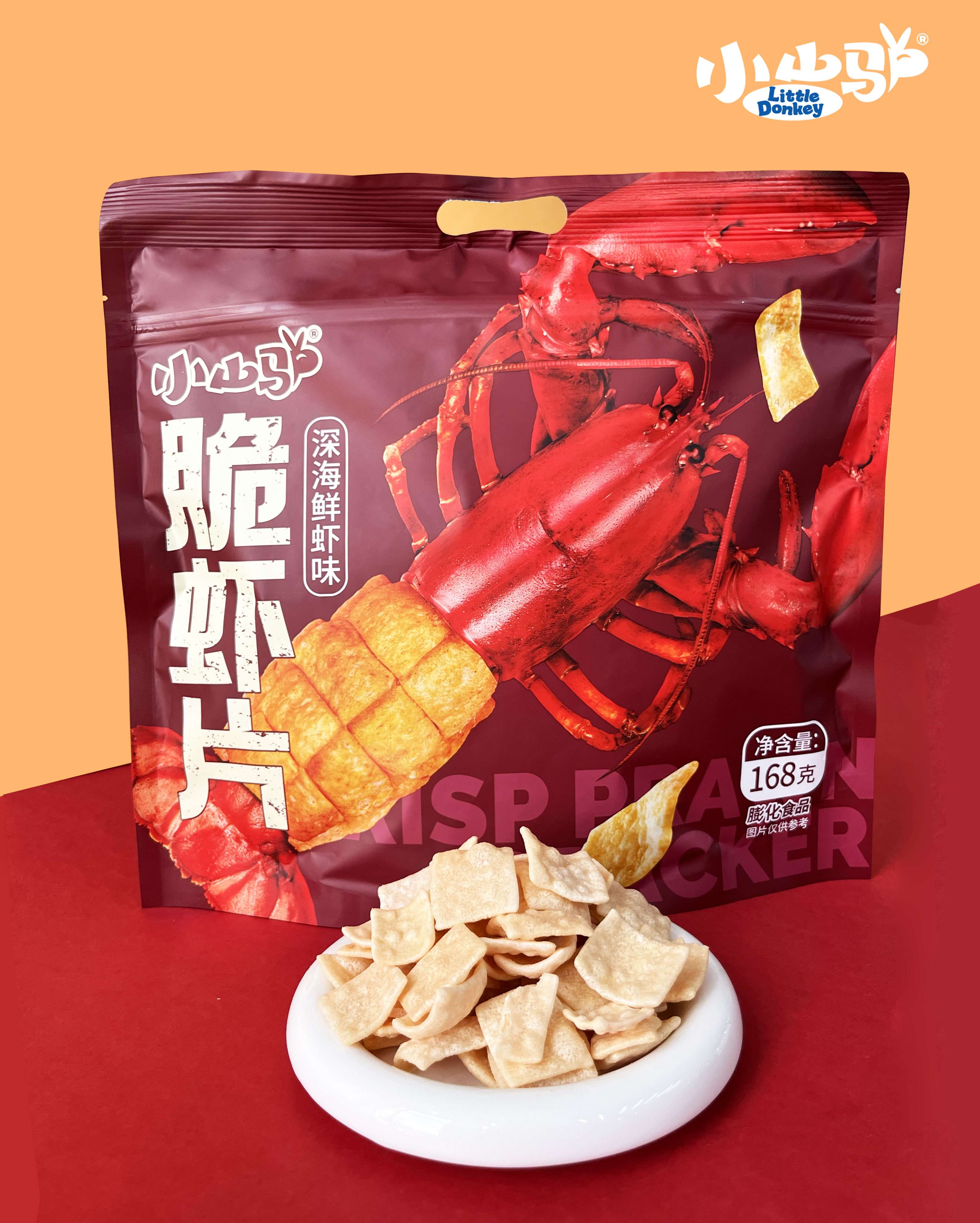 小山驢脆蝦片168g