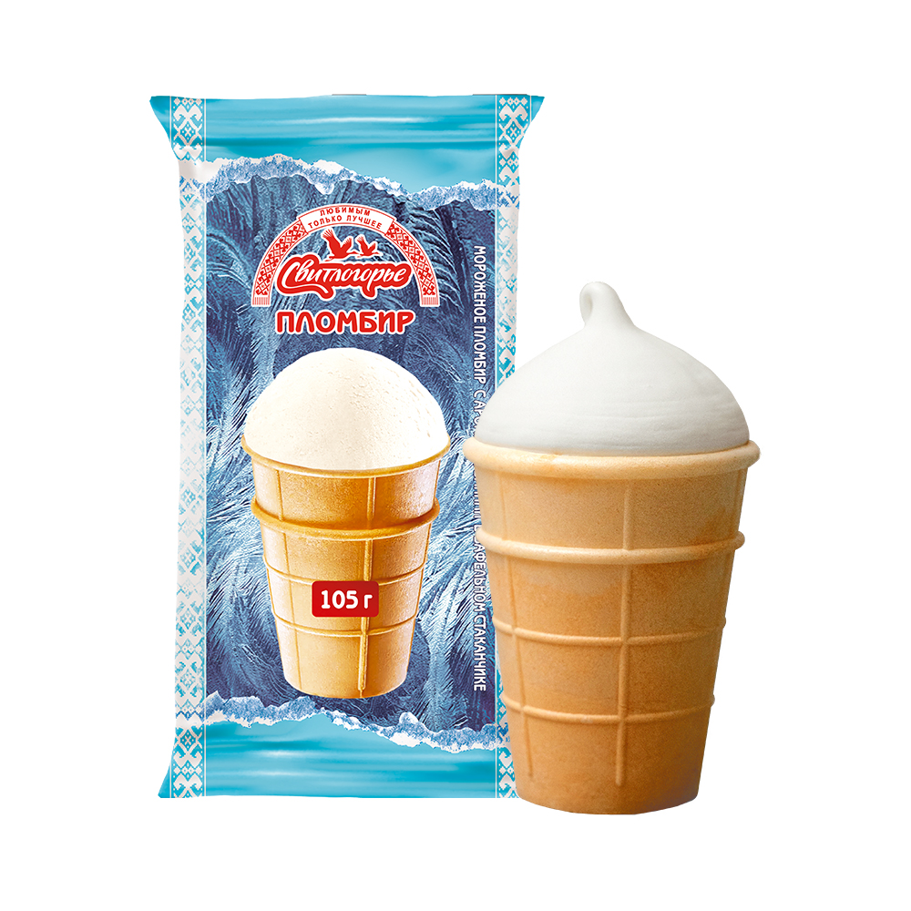 斯味特拉華夫杯香草味牛奶冰淇淋105G