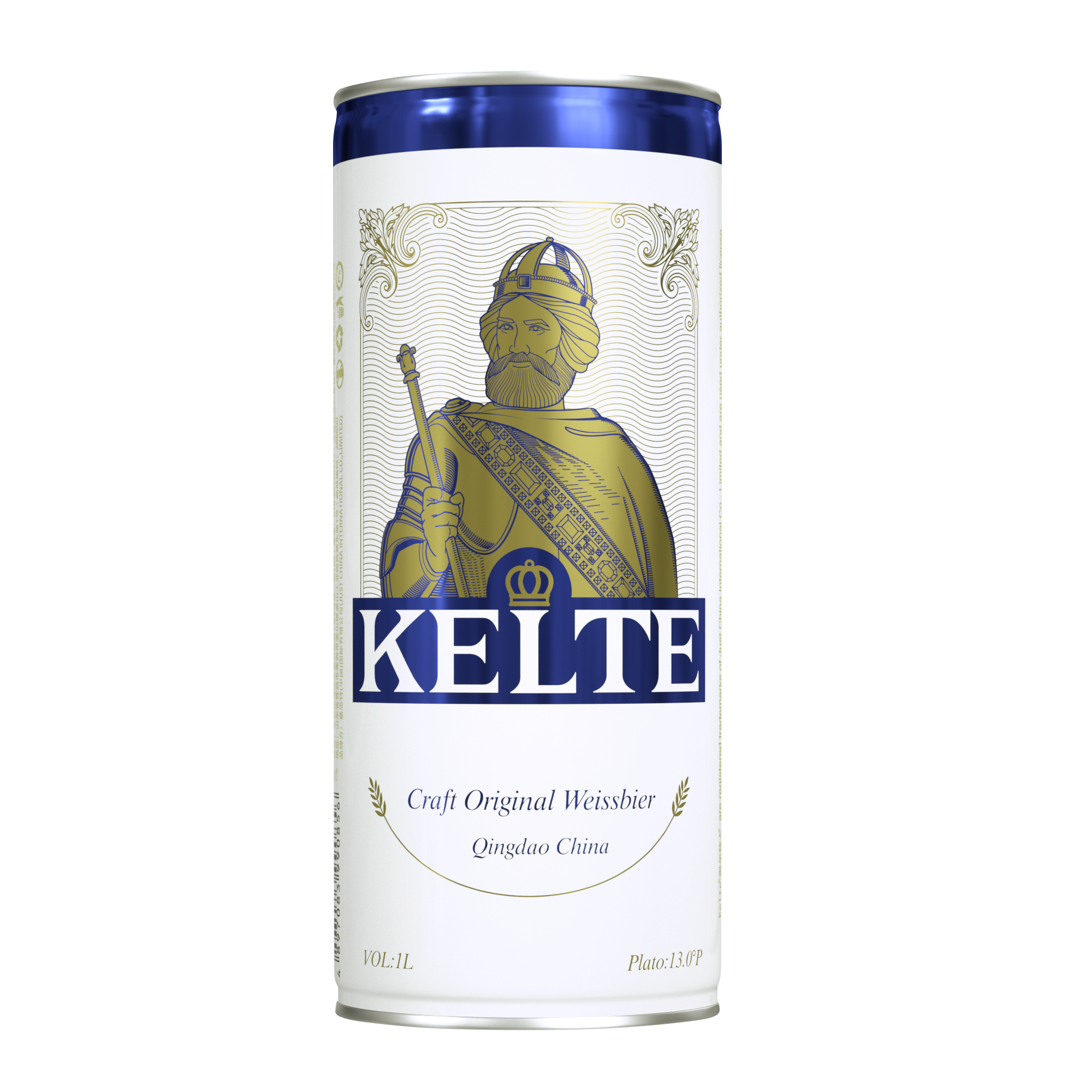 凱爾特人精釀原漿小麥啤酒1L