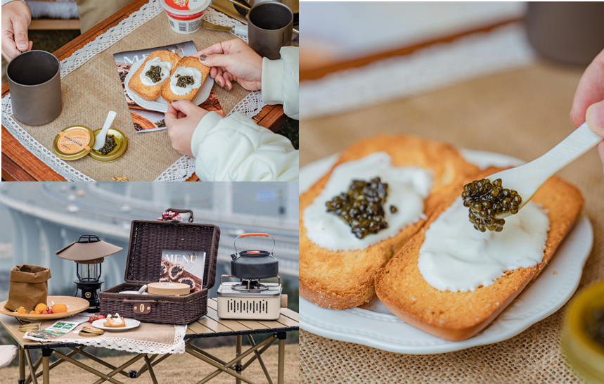 魚子醬露營套裝