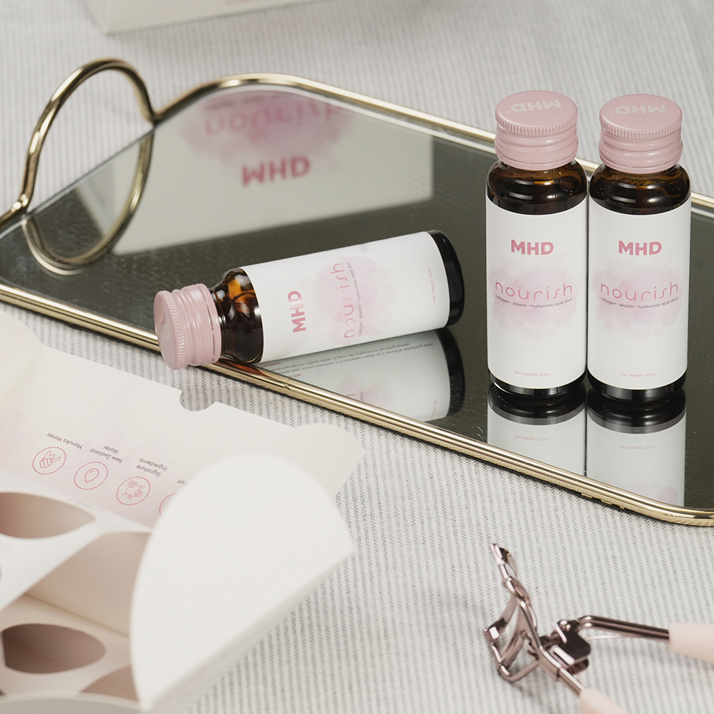 32 MHD® Nourish Collagen.elastin.hyaluronic acid shots 6s(场景图).jpg