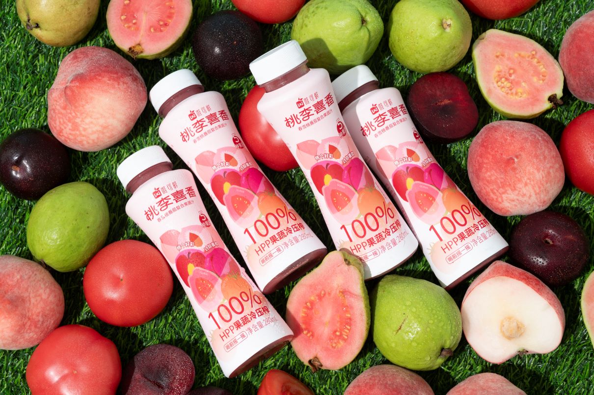 HPP桃李喜番復(fù)合果蔬汁