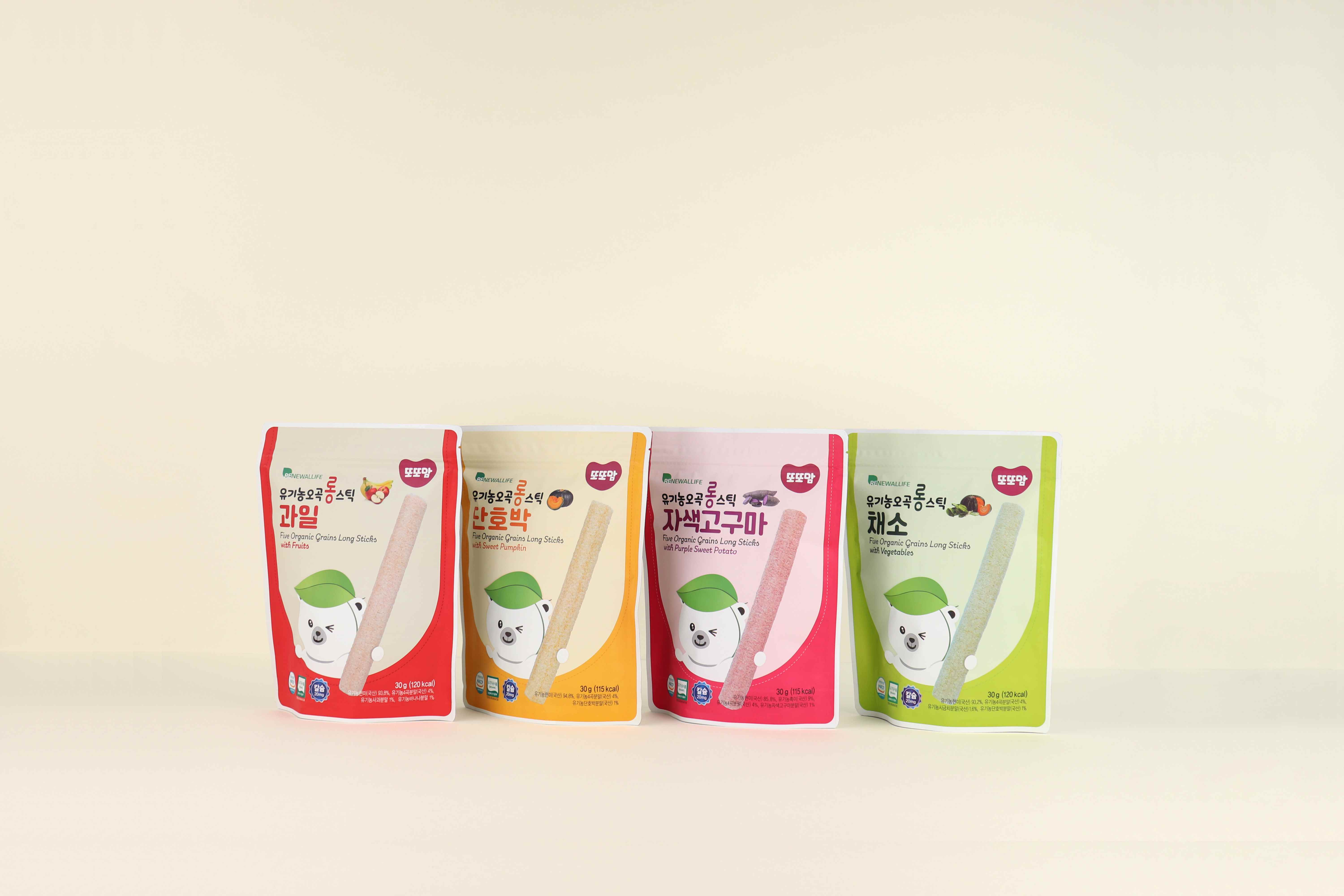 跢跢媽有機五谷米棒4款