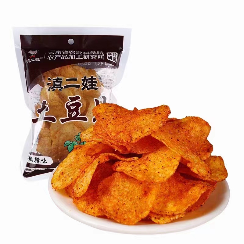 滇二娃土豆片（糊辣味）