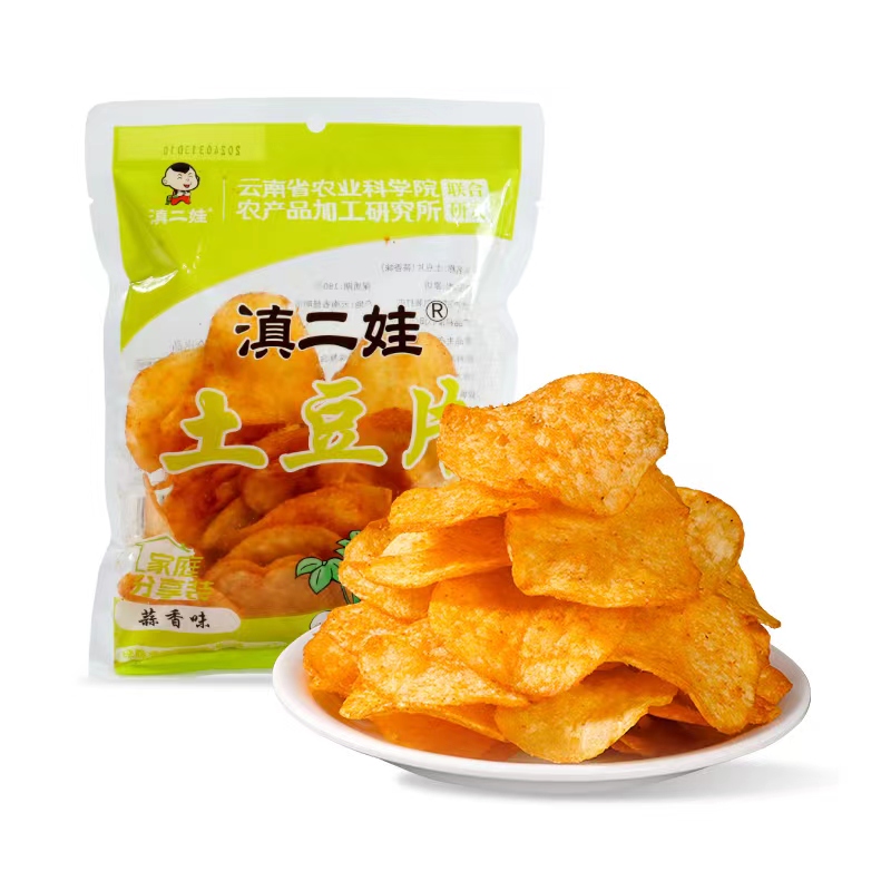 滇二娃土豆片（蒜香味）