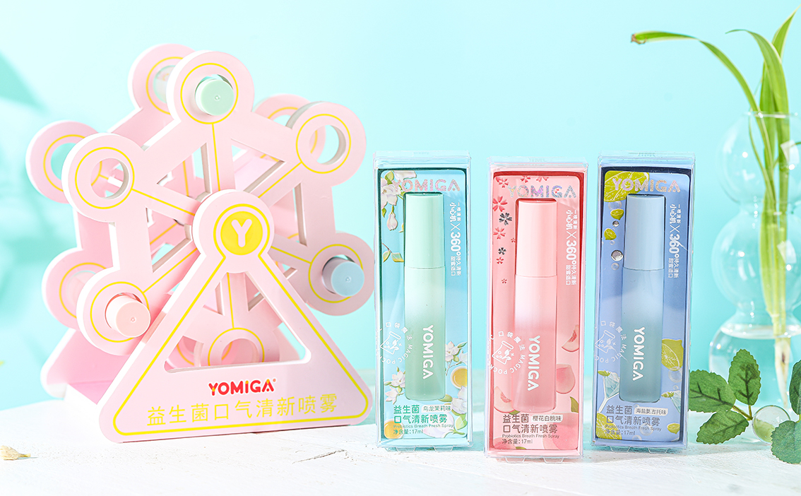 益生菌口氣清新噴霧糖果