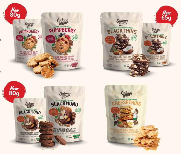 Ladang Lima無麩質餅干