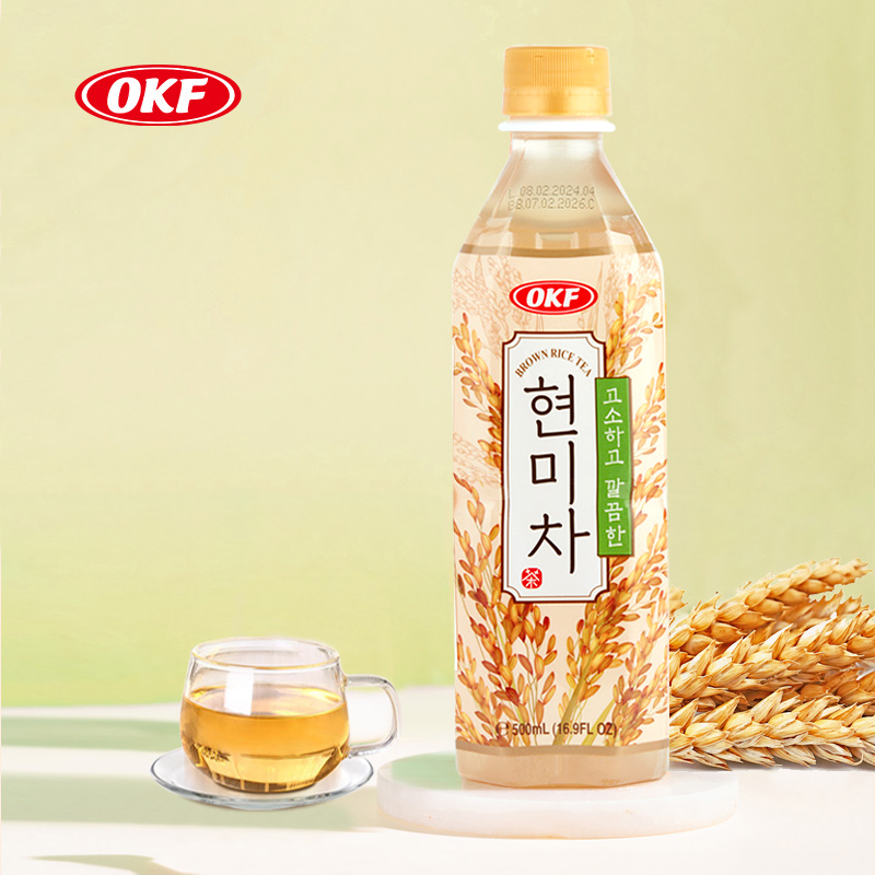 OKF玄米茶飲料（無糖）