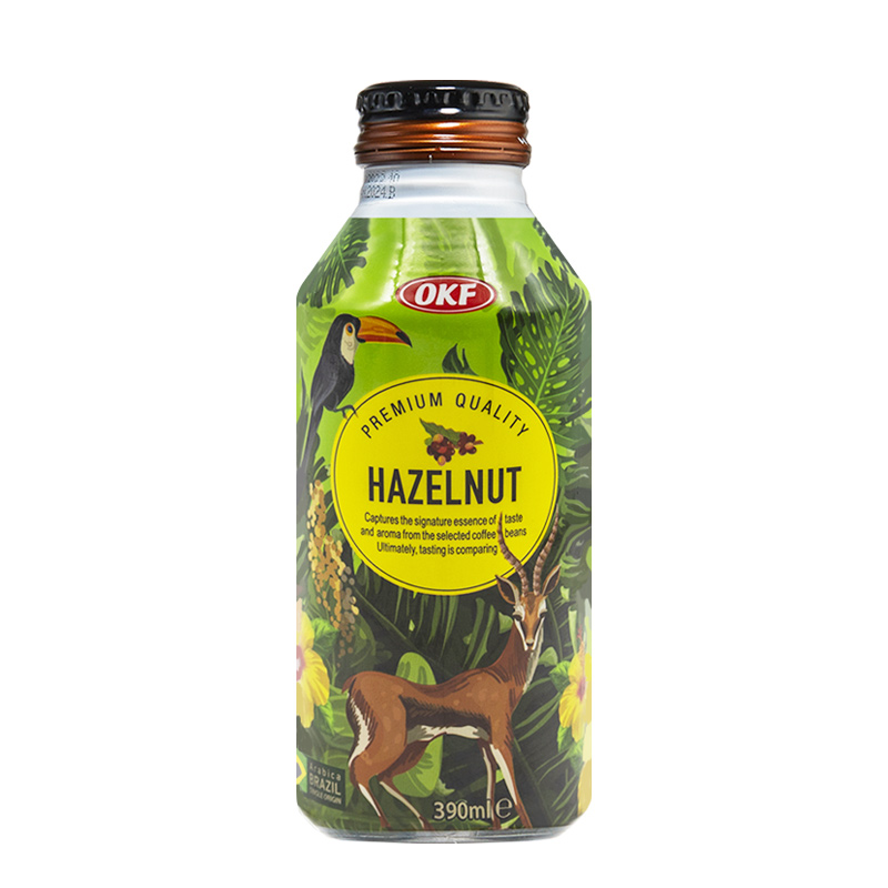 OKF榛果味咖啡飲料390ml