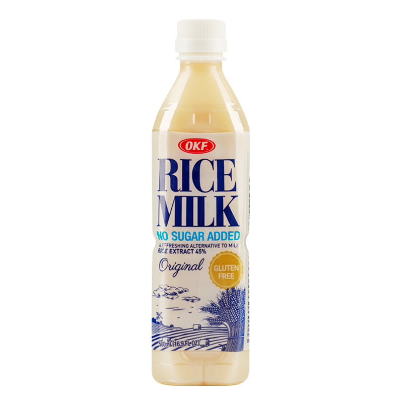 OKF低糖奶味米露飲料500ml