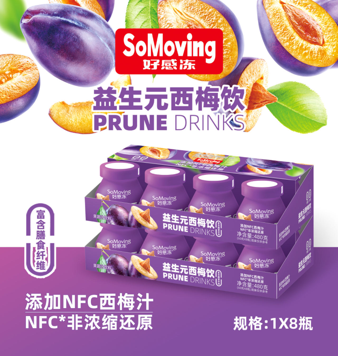 480 g益生元西梅飲