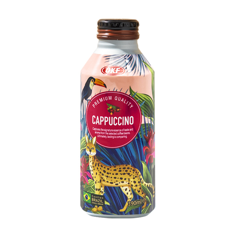 OKF卡布奇諾咖啡飲料390ml