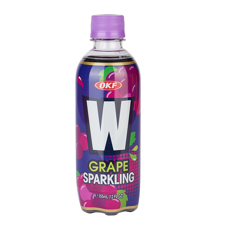 OKF W葡萄味碳酸飲料