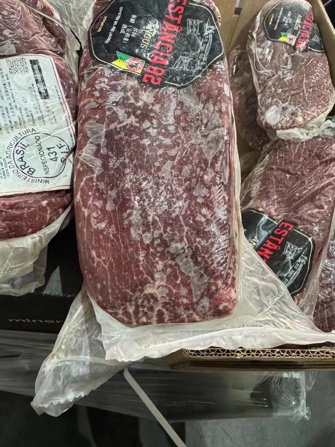 巴西美丽华421/431/791谷饲安格斯原料