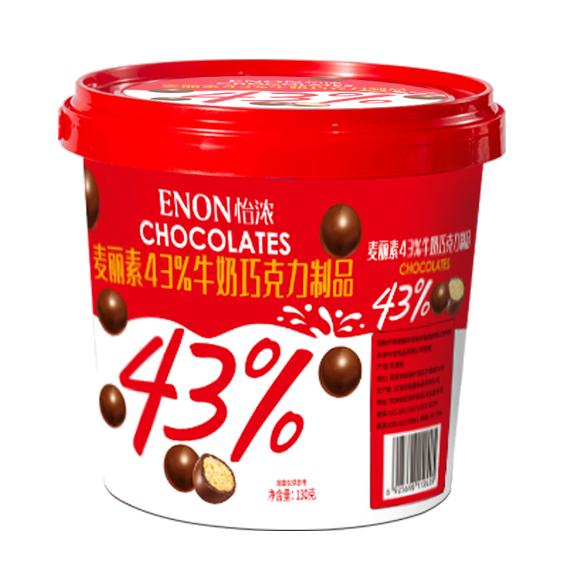 130克麦丽素43%牛奶巧克力