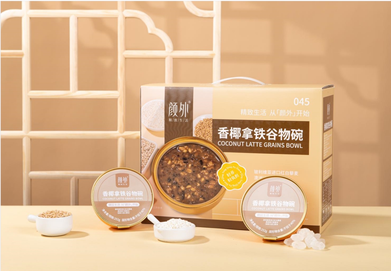 顏外輕甜 香椰拿鐵谷物碗