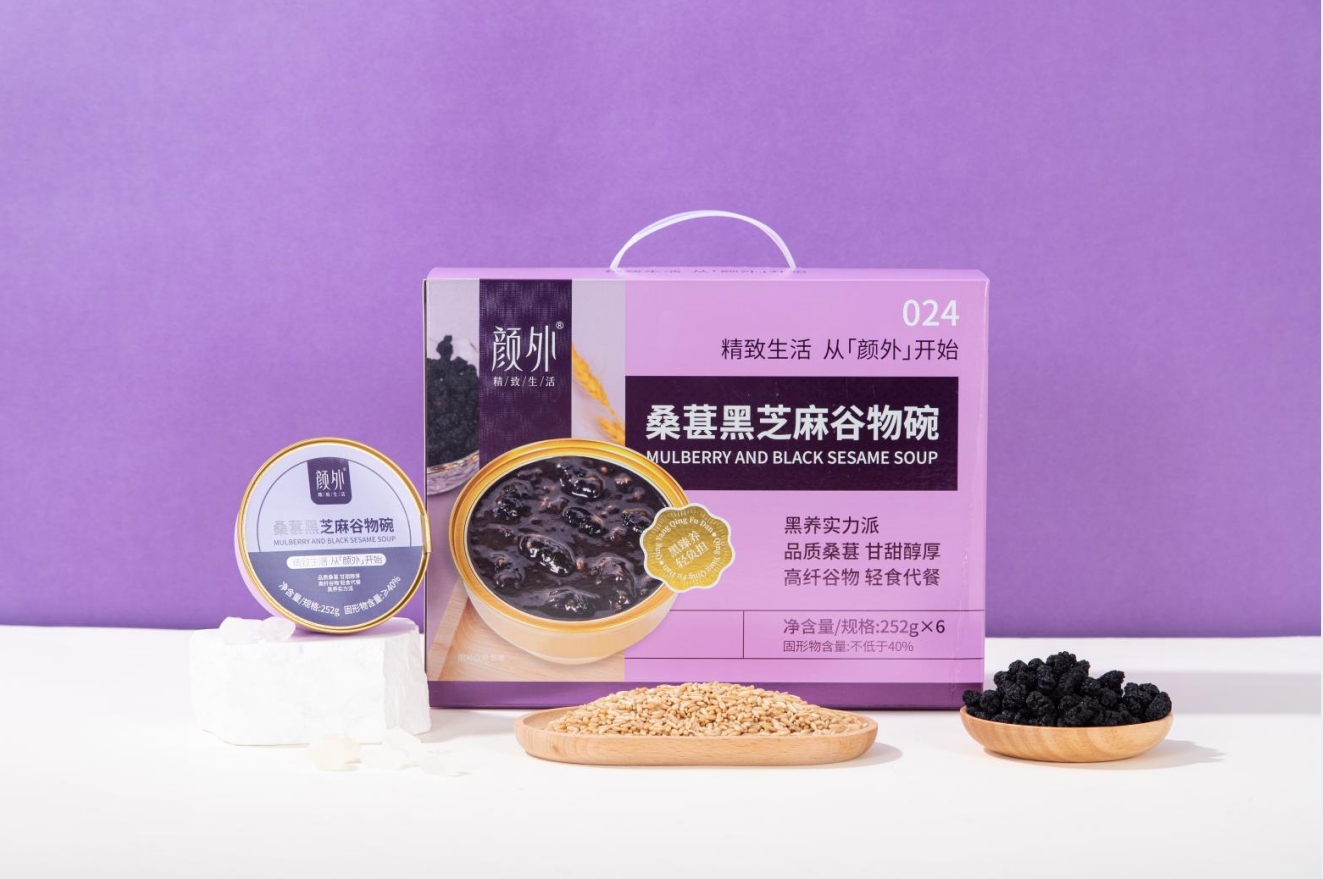 顏外輕甜 黑芝麻谷物碗