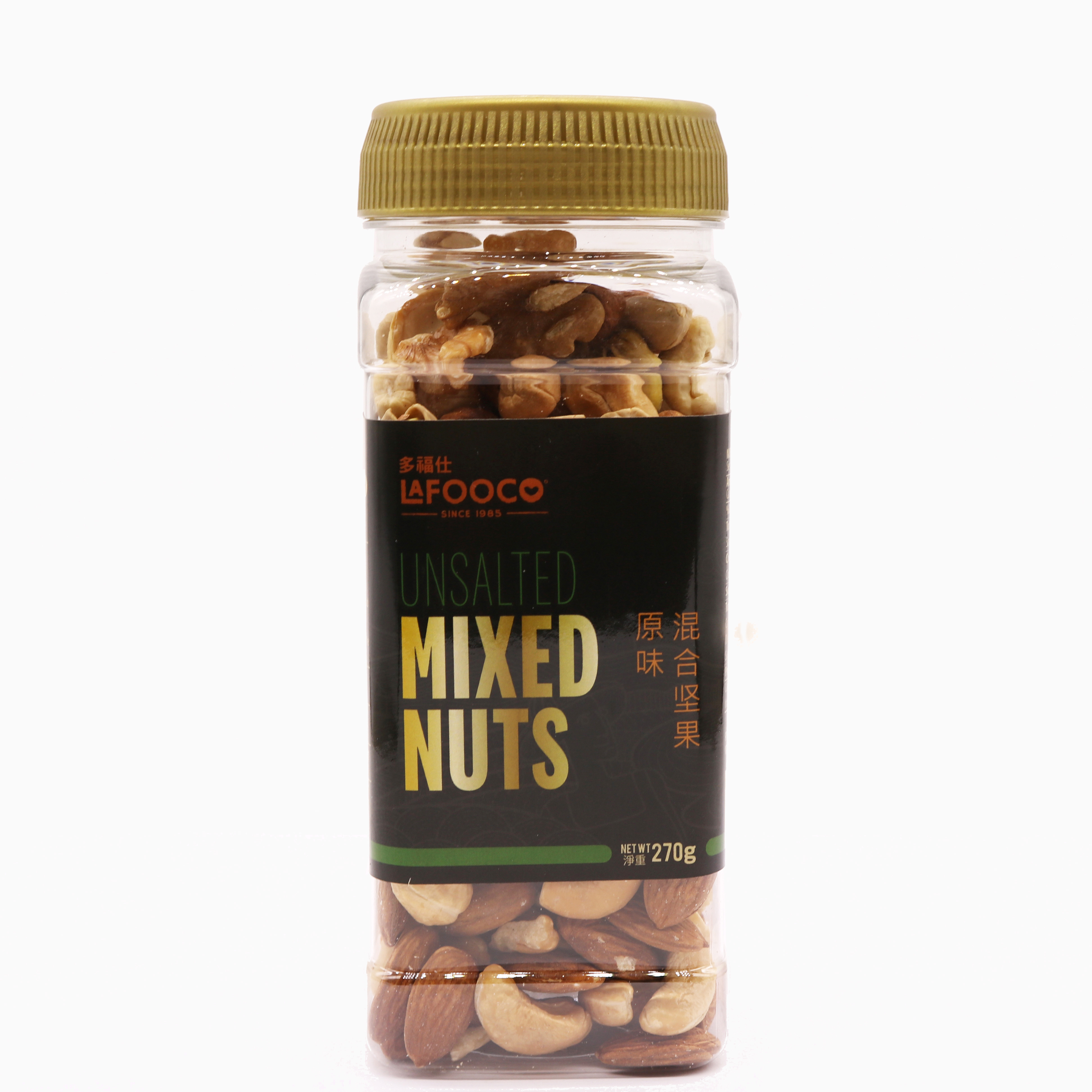 無鹽混合堅果 270g