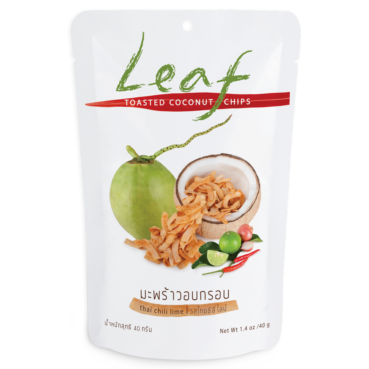 Coconut Chips - Thai Chili Lime 40g